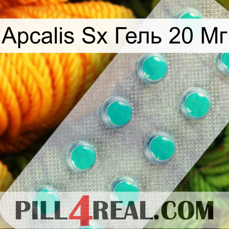 Apcalis Sx Гель 20 Мг 28